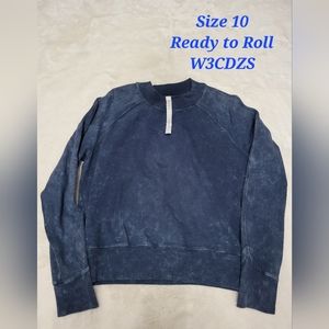 lululemon Size 10 Ready to Roll Crew Sweatshirt